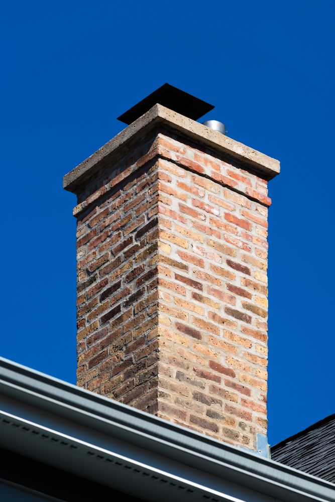 Brick chimney repair in Anderson, IN